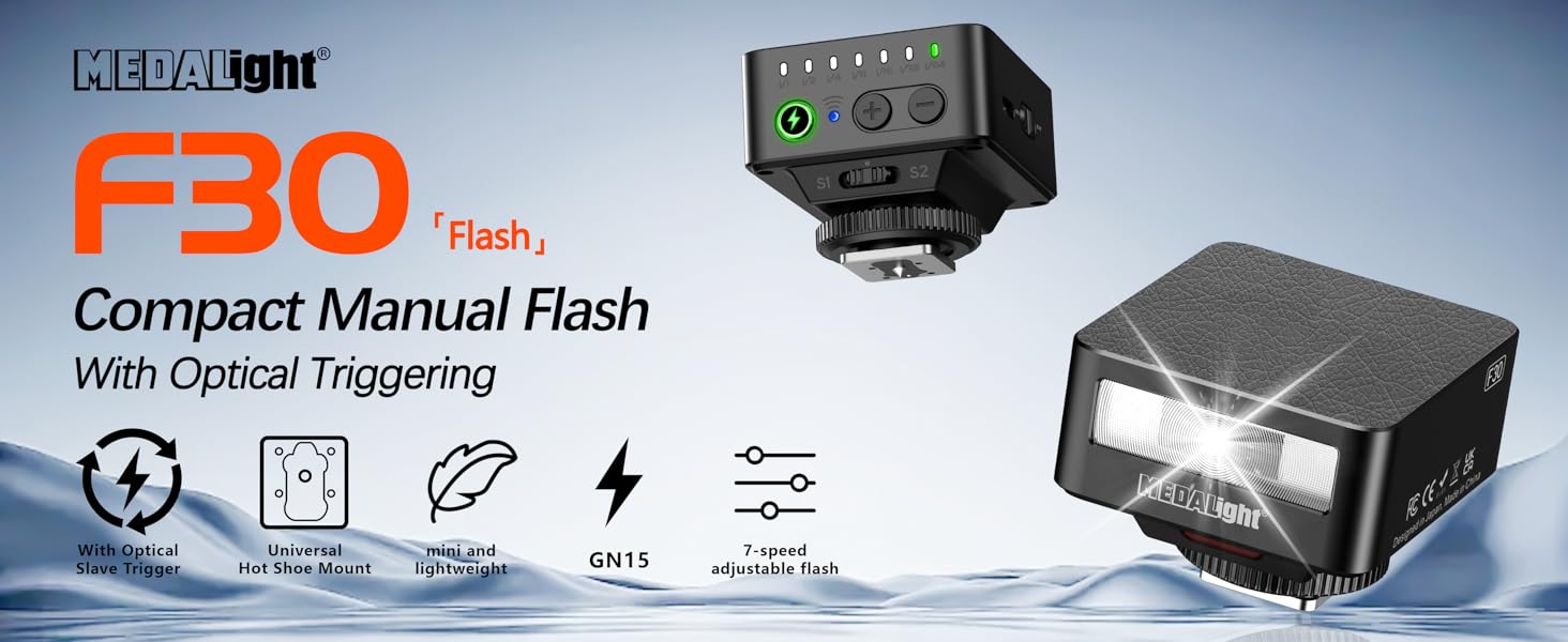 F30 camera flash