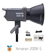 Aputure Amaran 200x S 200xs 200x-s 200W Bi-Color LED Video Light, DC/AC Power Supply, Bluetooth A...