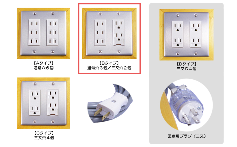 Amazon.co.jp: 〔ブレーカー付き〕電源タップ DT-01b コンセント