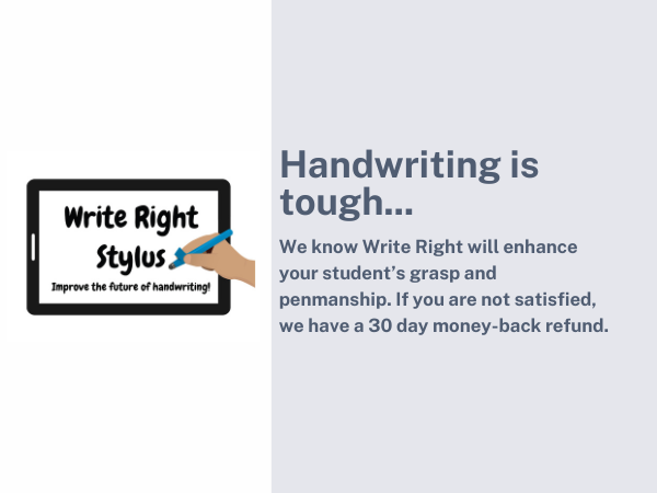 Handwriting is tough and Write Right will help!