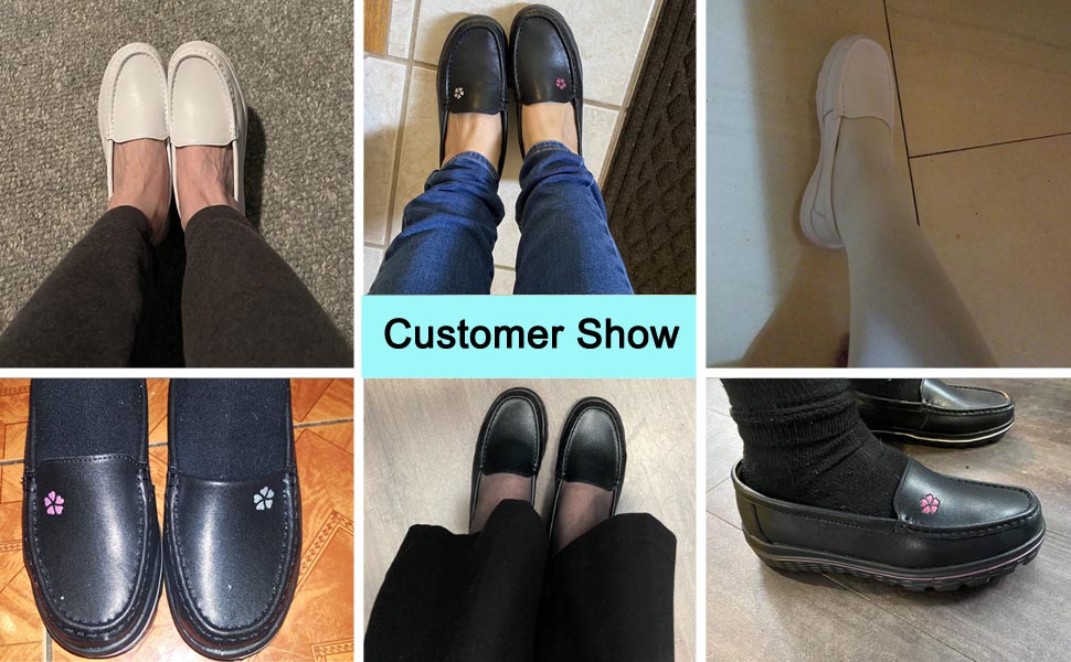 nurse shoes customer show 