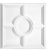 STICKGOO Drop Ceiling Tiles 24 x 24in, Waterproof, Premium PVC Ceiling Panels to Prevent Breakage...