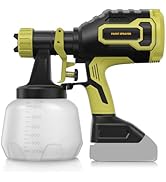 Brushless Cordless Paint Sprayer Compatible with Dewalt 20V Battery(Battery Not Included),1000ml/...