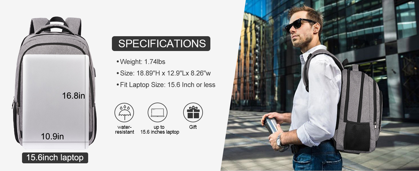 laptop backpack for men
