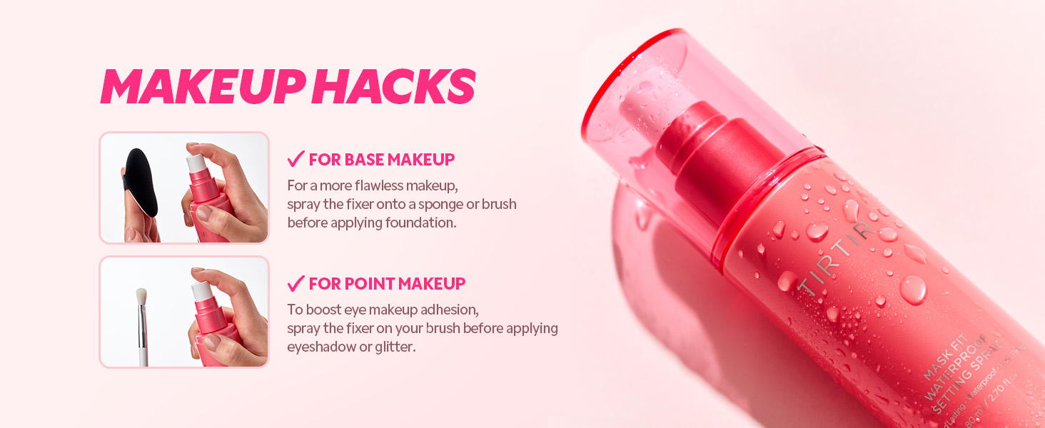 tirtir waterproof setting spray