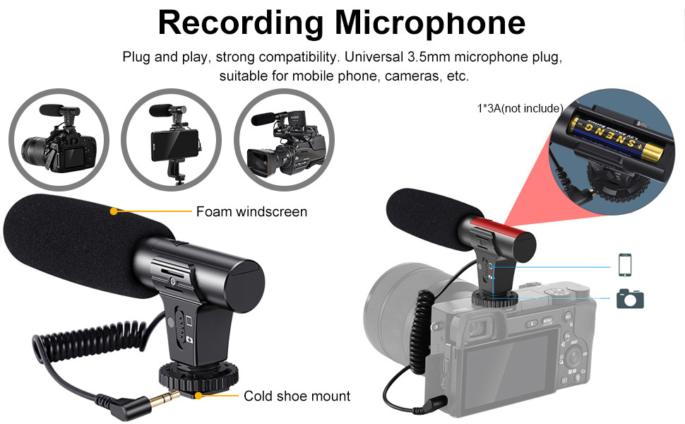 Microphone verser fusil