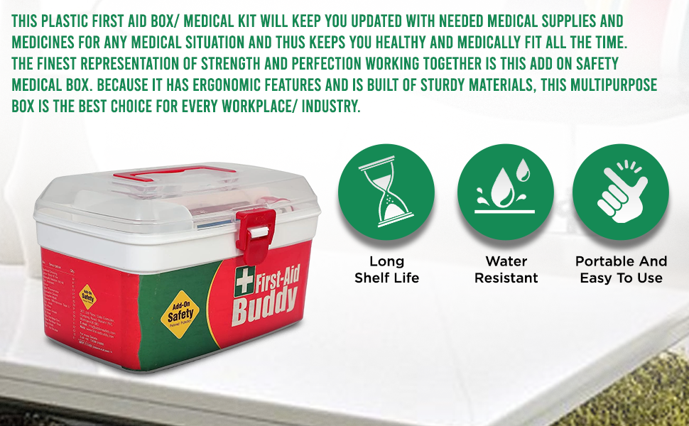 JAYCO First Aid Kit Will All Items Inside Plastic ... 5 SPN-FOR1