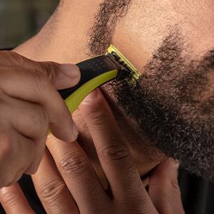 Easily shave any length of hair with Philips OneBlade