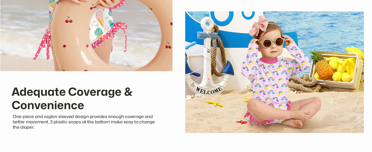 baby girls swimsuit