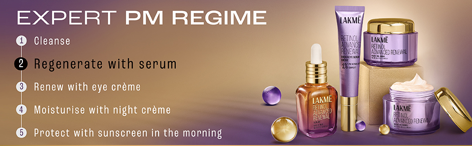 Lakme Retinol Advanced Renewal Serum 30 ml