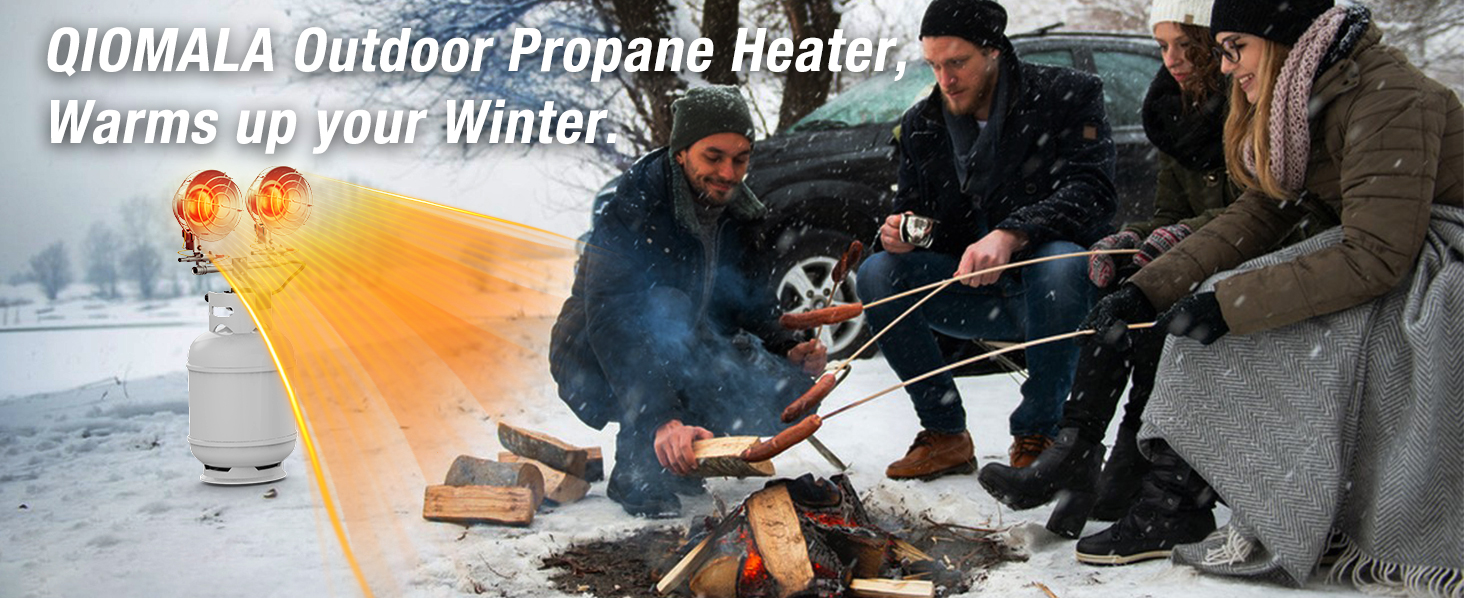 Double Tank Top Propane Heater