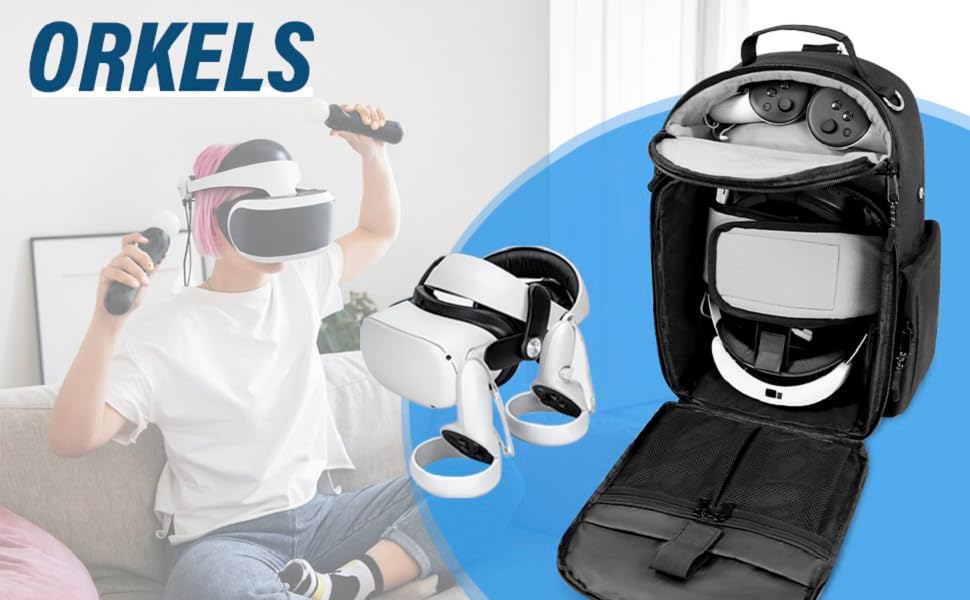 Carrying Case Compatible with Oculus Meta Quest 2/Quest 3