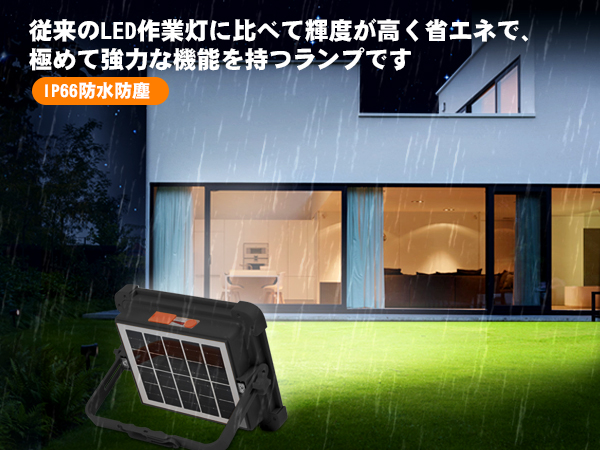 Amazon | 投光器 led 作業灯 「2025高輝度」充電式 led ランタン