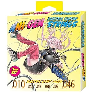 オンゲキ Aime付きCD SIRIUS SPICA シリアルコード付き Amazon.co.jp: ANI-GEN エレキギター弦 3SETパック [010-046
