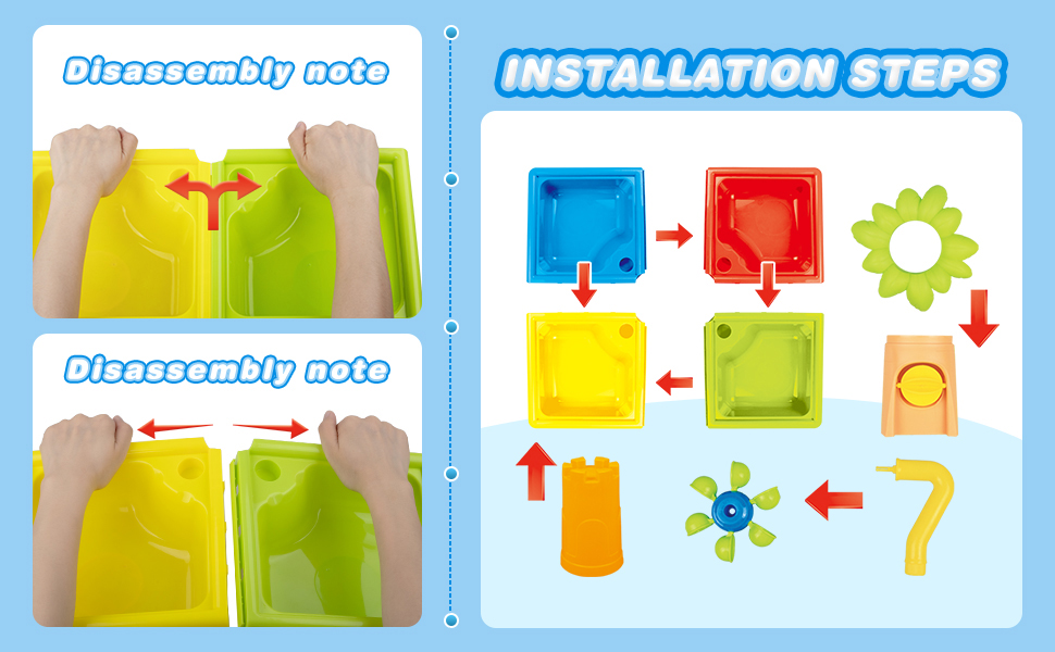 Water and Sand Table