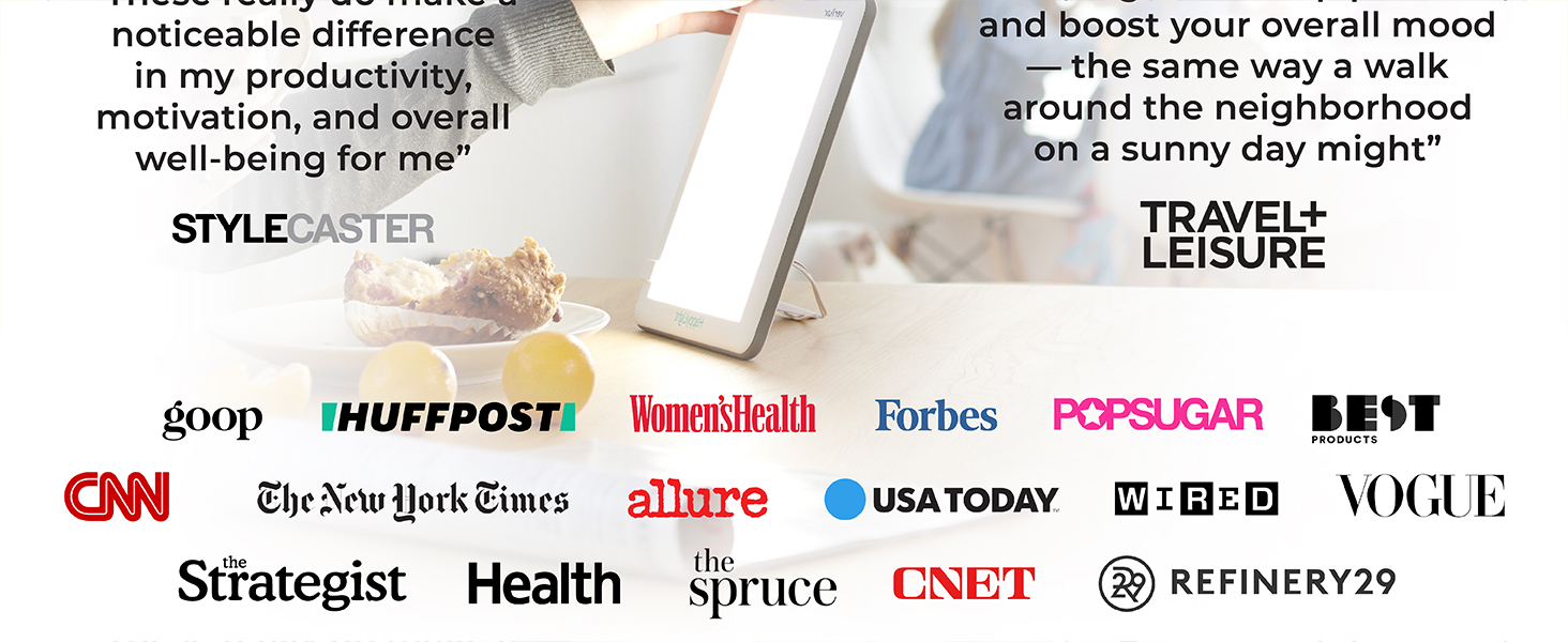 most loved light therapy lamp, best-selling light therapy lamps, top light therapy lamp, happylights