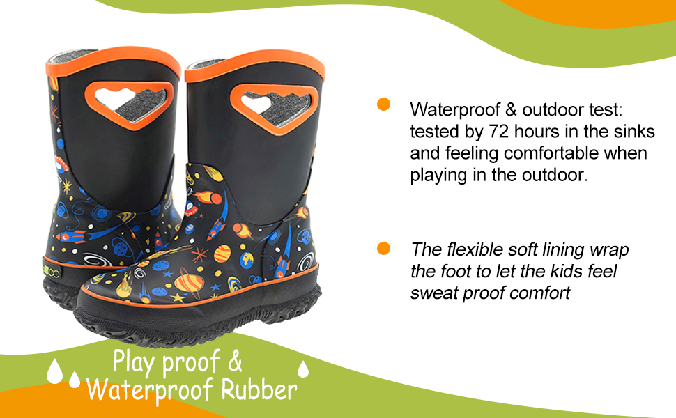 Kids Rain Boots