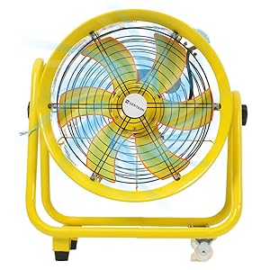 Amazon.co.jp: 工業用 送風機 業務用扇風機【11000m³/h 超高風量