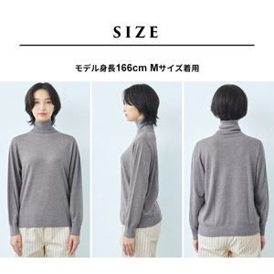 極美品ꕥドゥロワー 18G 5分袖 タートルネックニット シルク混 濃紺 極美品ꕥドゥロワー 18G 5分袖 タートルネックニット シルク混