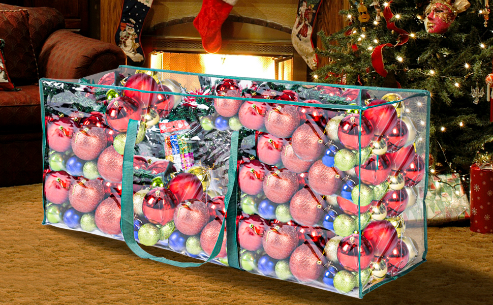 Christmas Tree Storage Bag [Fits Up to 9FT Xmas Tree] Heavy Duty with