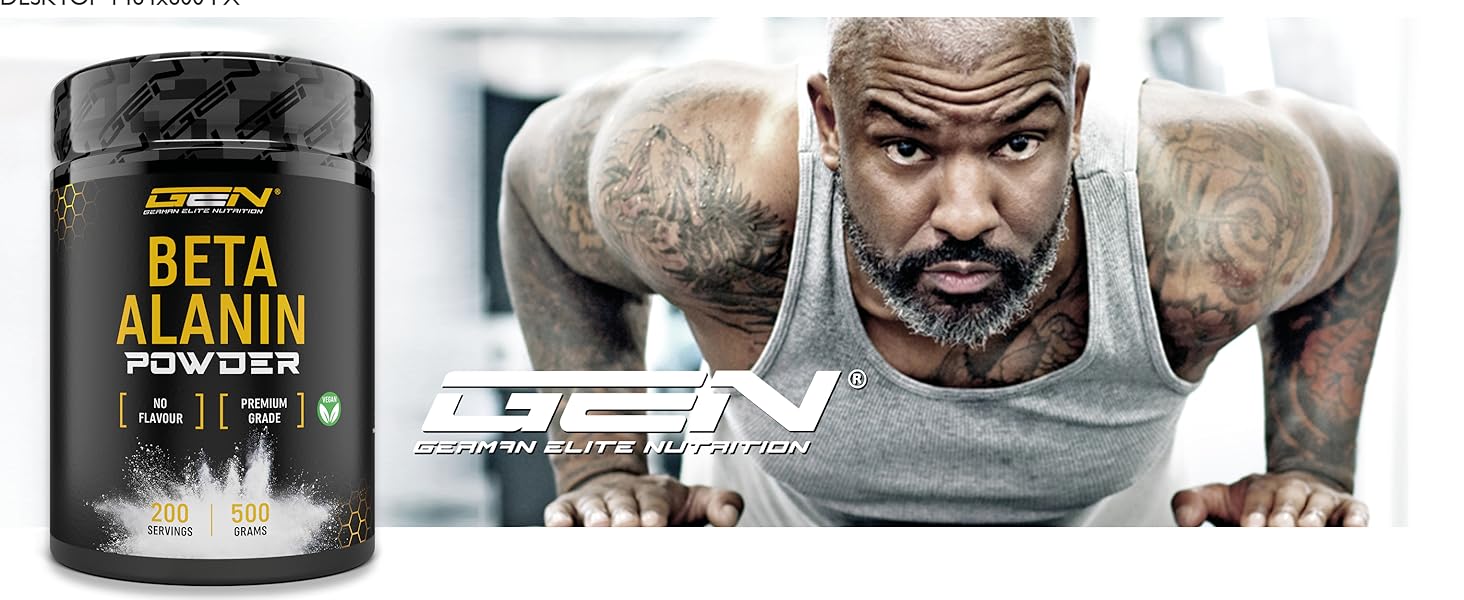 German Elite Nutrition Beta Alanin Pulver