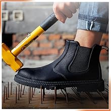 Einstichresistent ESD Sicherheitshalbschuhe S3 Wasserdicht Schuh Outdoorschuh Gummistiefel