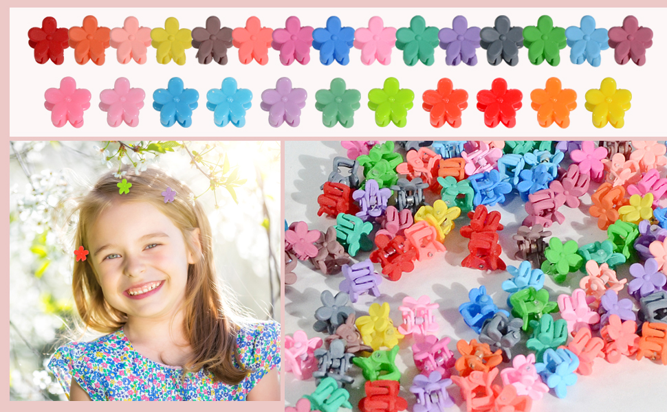 Mini Flower Hair Clip