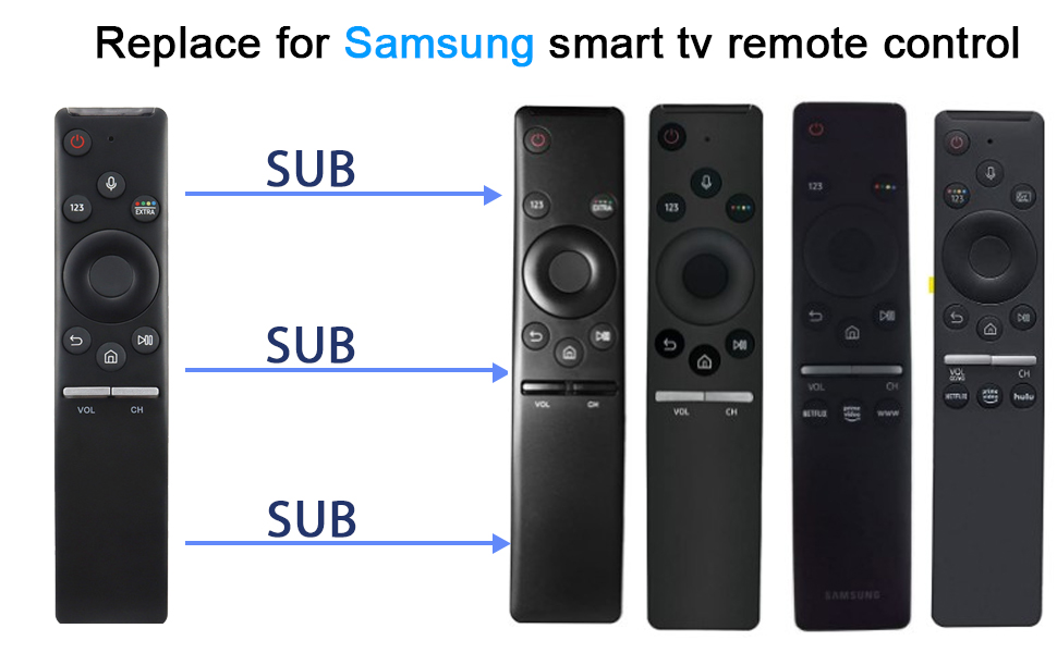 BN5901241A Universal Voice Remote for Samsung Bluetooth Mic Smart Remote and