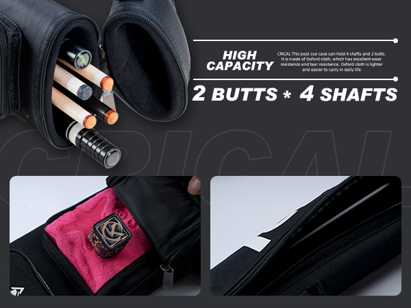 CRICALキューケース2X4 Amazon.com : CRICAL Pool Cue Case 2x4 Hard Pool Stick Case