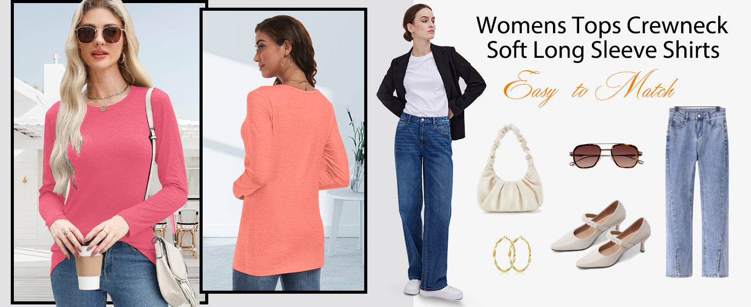womens long sleeve tops