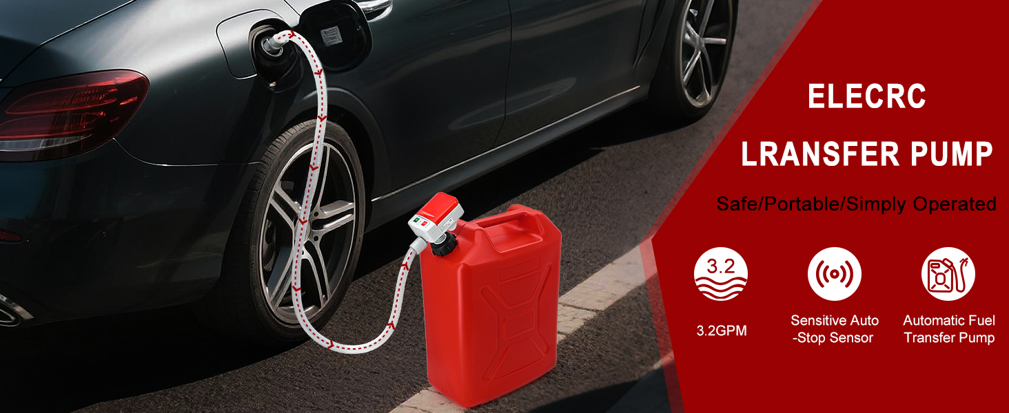 battery powered gas pump
