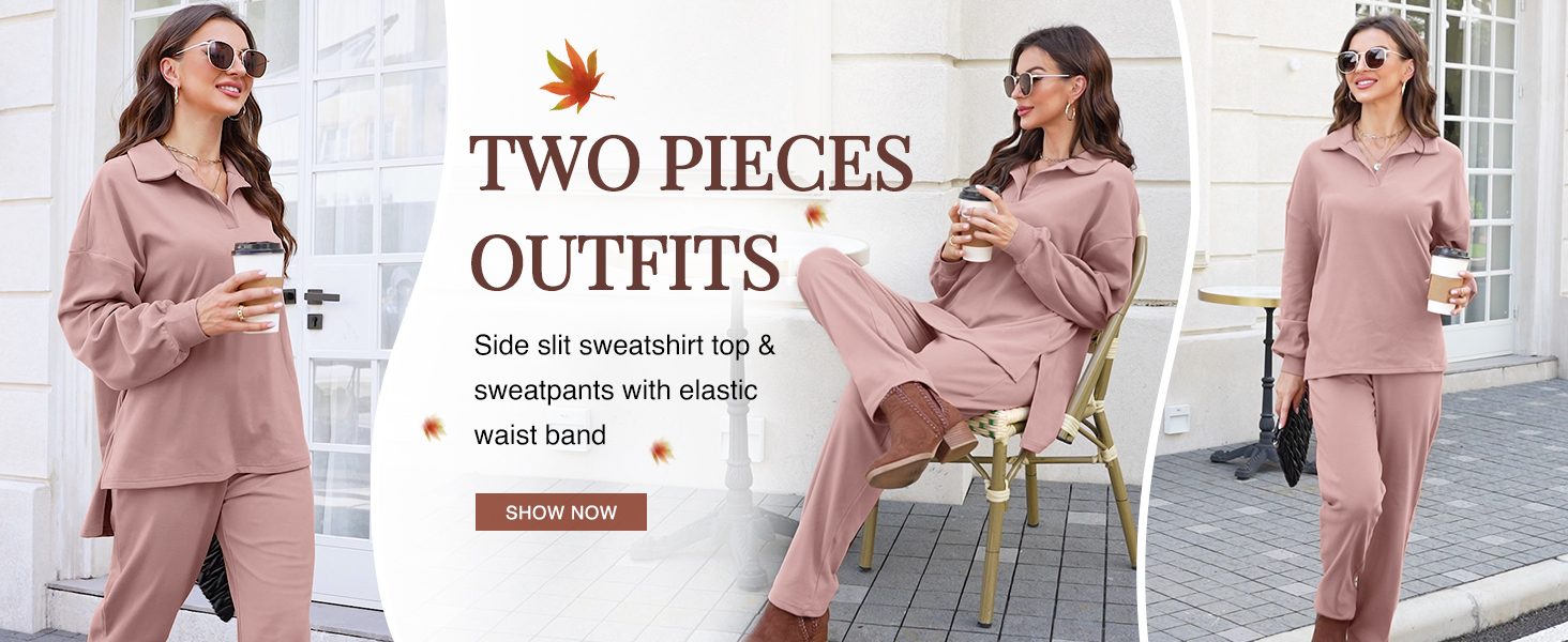 Two Pieces Outfits for Women Lounge Set