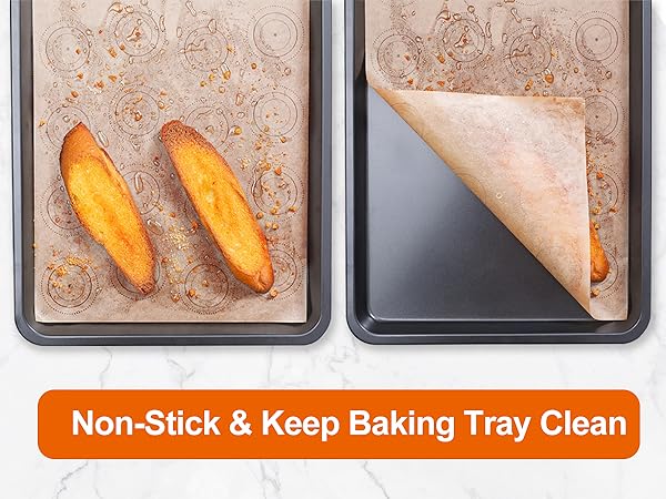 cookie parchments sheets