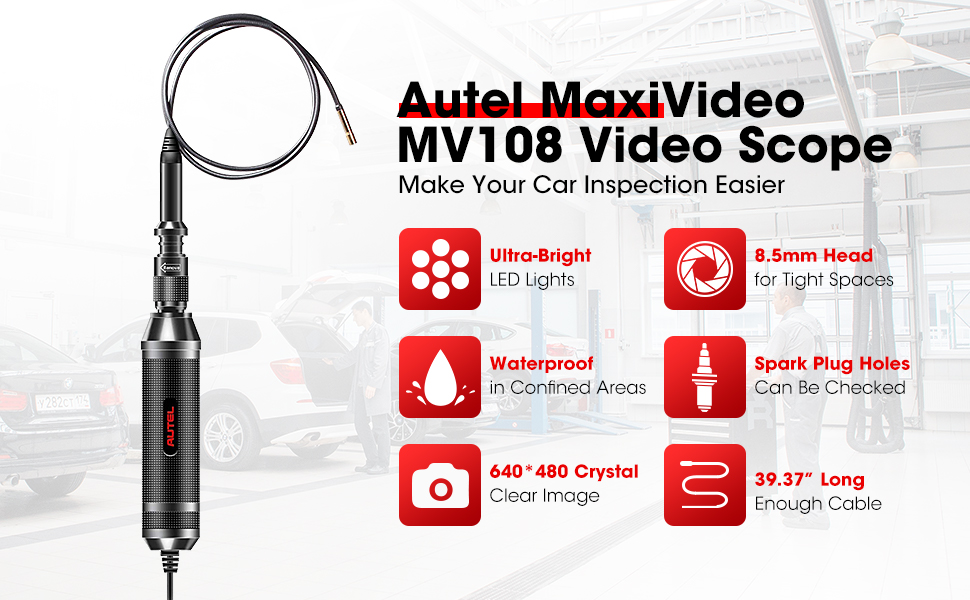 1-Escáner de diagnóstico Autel obd2 para todos los coches