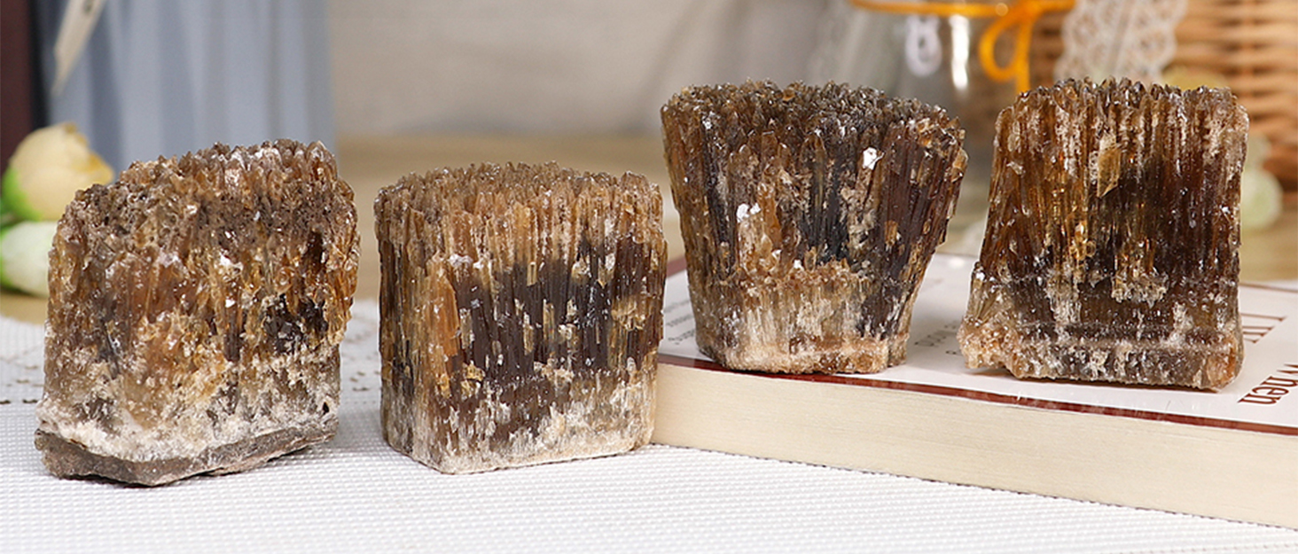 Raw Amber Calcite Crystal