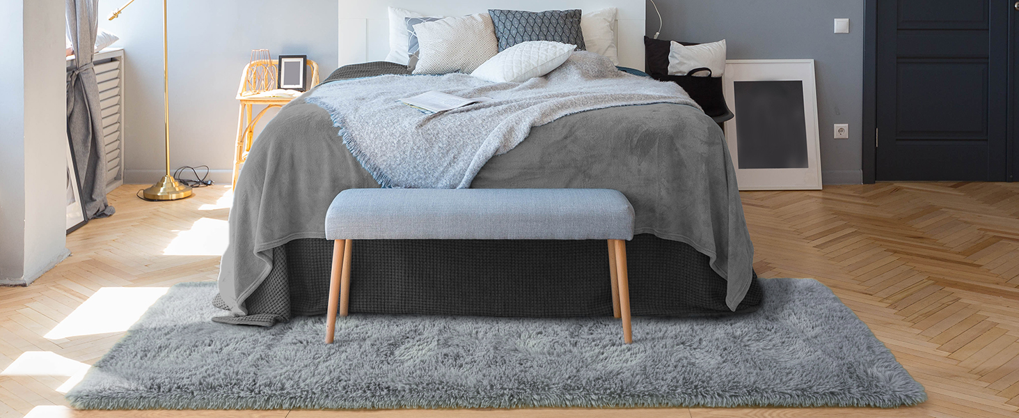 2x6 grey gray runner rug carpet for classroom dorm bedroom kids rugs enteryway hallway bedside decor