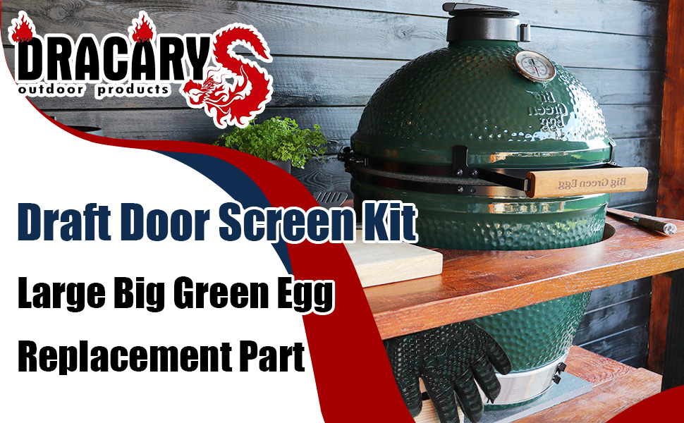 Dracarys Green Egg Replacement Parts Stainless Steel Draft