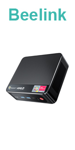 Mini PC, Beelink Mini S Mini Computer 11th Gen Quad-Core