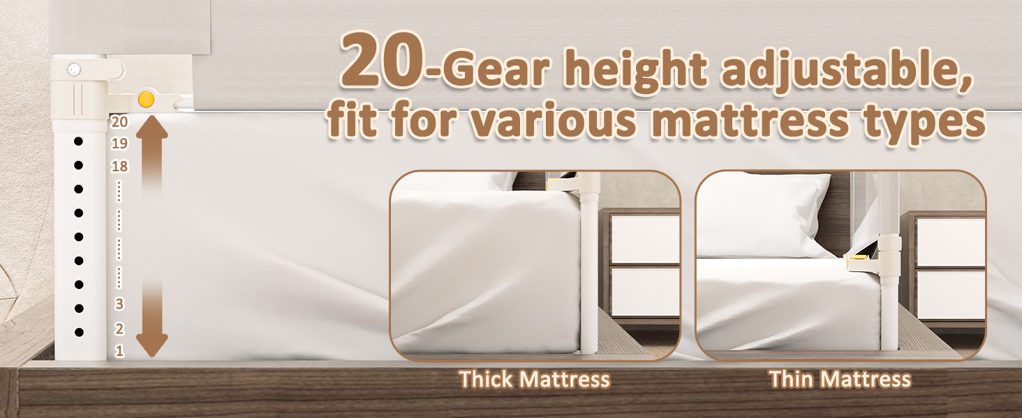 toddler bed rail foldable bed guard fall protection baby children 150cm 180cm 200cm