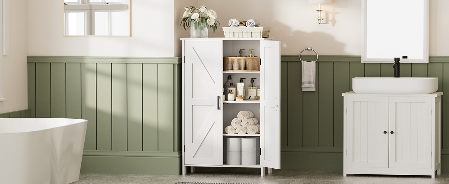 bathroom storage cabinet