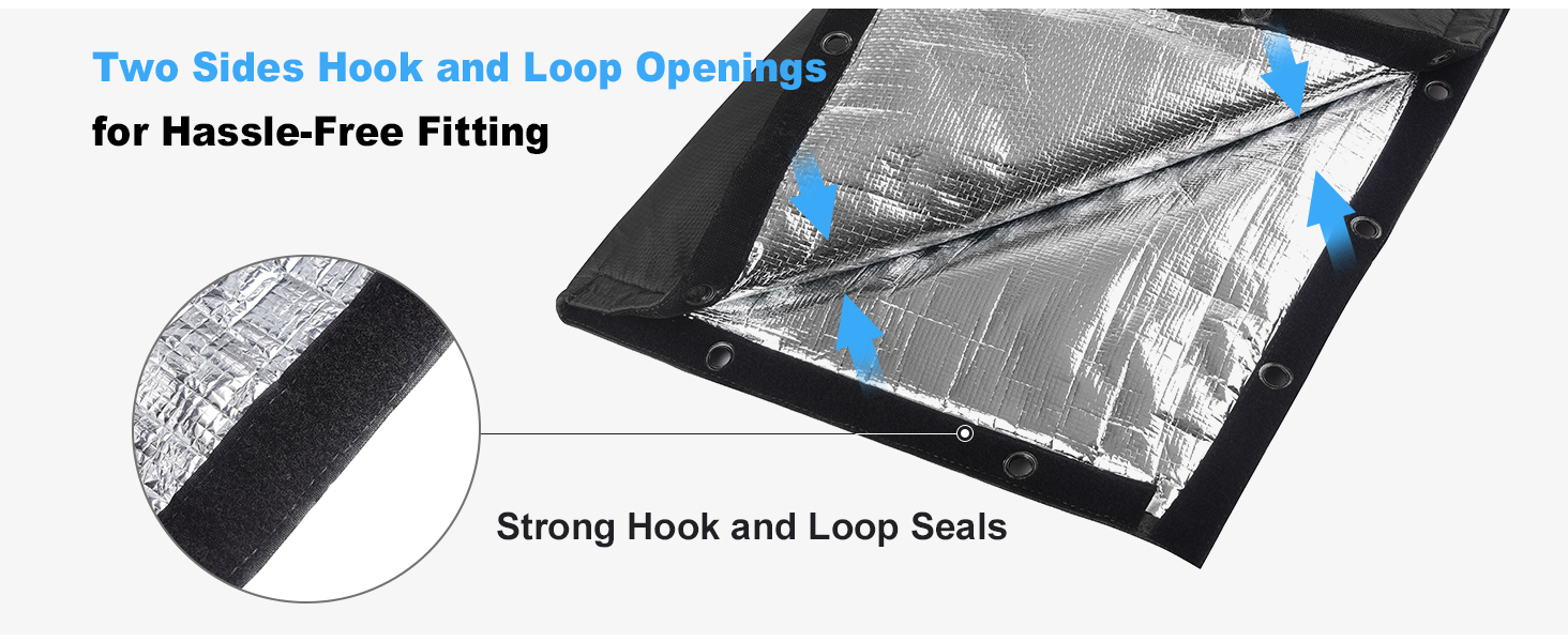 Backflow Insulation Cover for Winter Freeze Protection, Waterproof Five