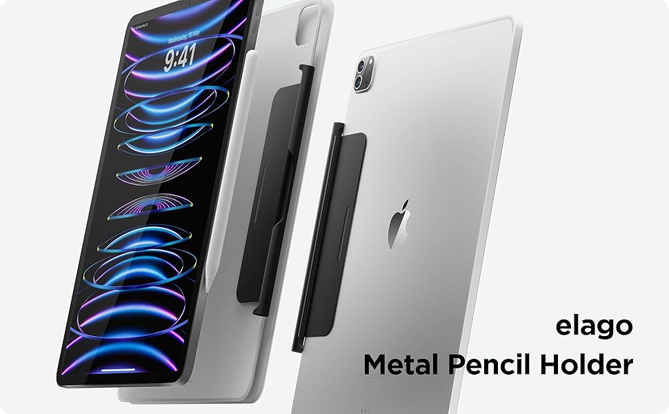 Apple Pencil Pro + elago メタルティップ Apple Pencil Metal Pencil Replacement Tips [2 Pack] - elago
