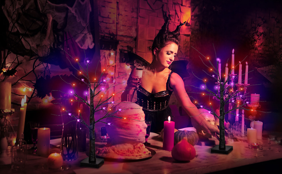 indoor halloween decor