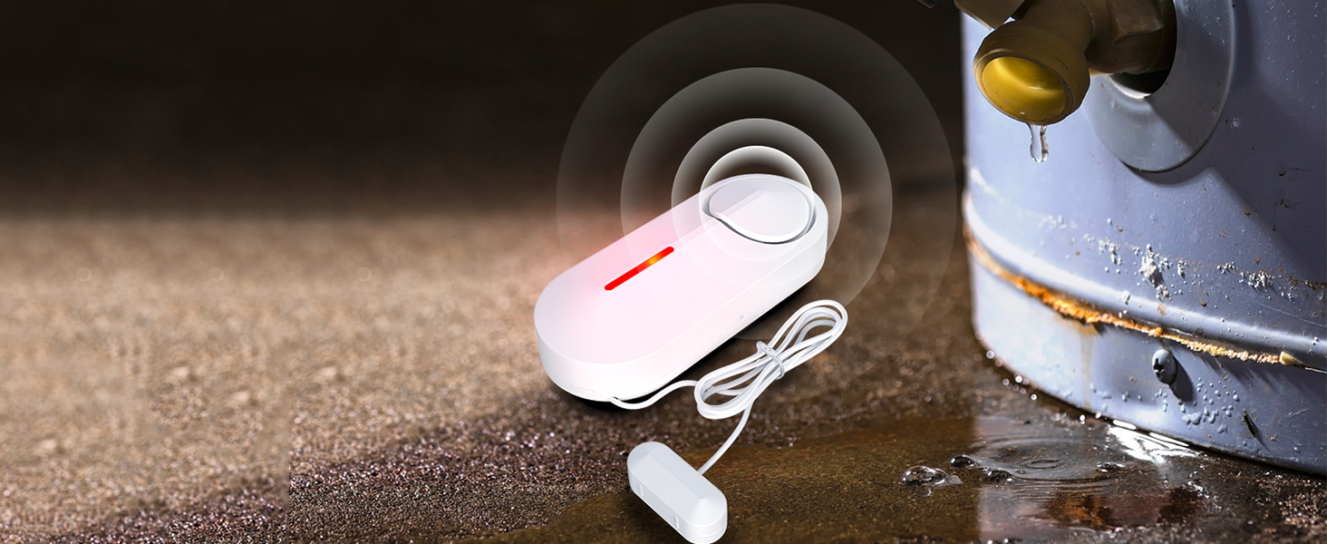 Overflow Alarm Water Alarm Sink Overflow Alarm for Kitchen Bathtub