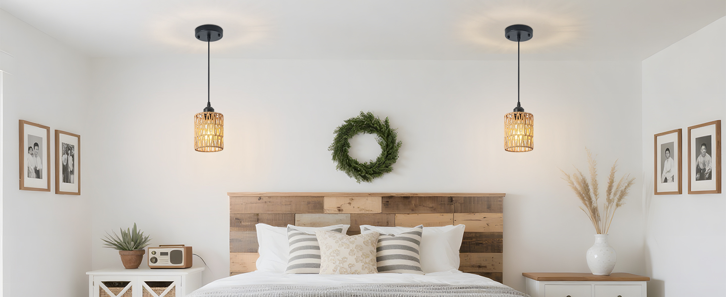 Rattan Pendant Lights