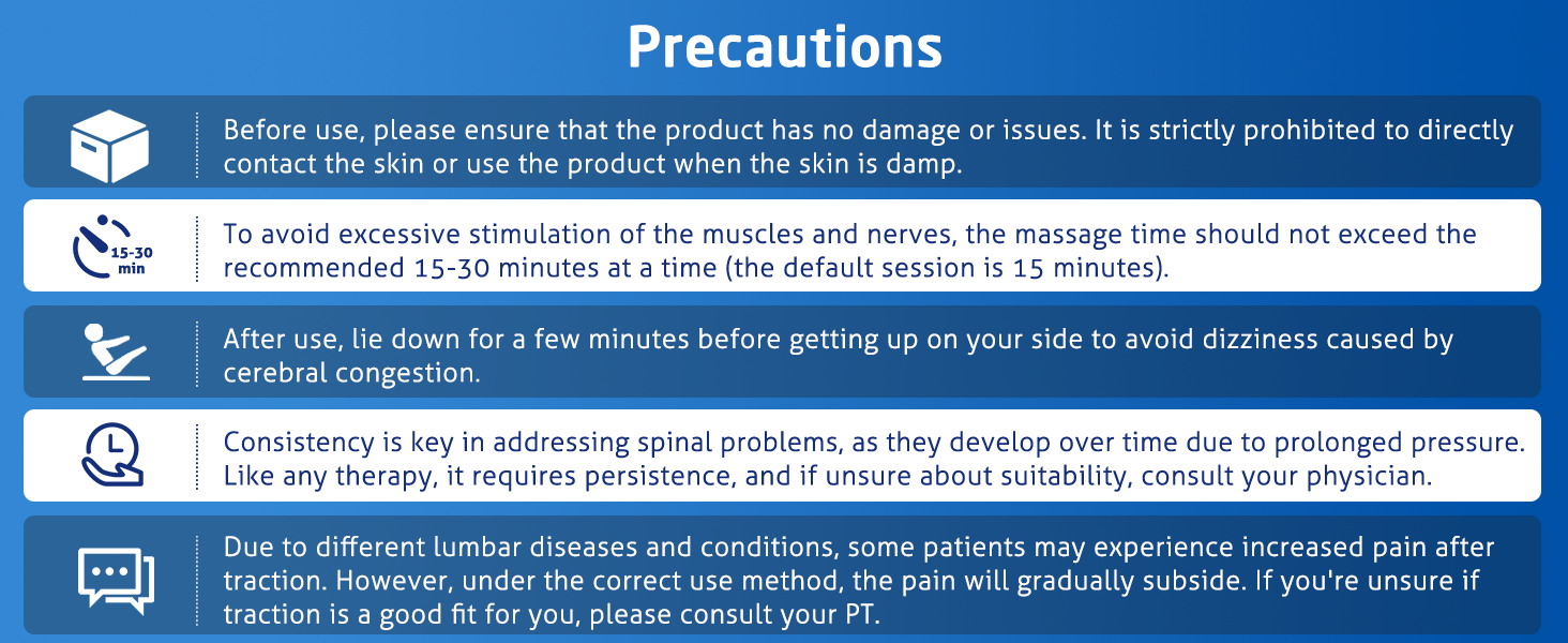 Precautions