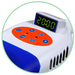 dental whitening blue light