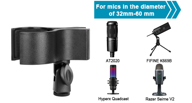 mic stand for  blue snowball 