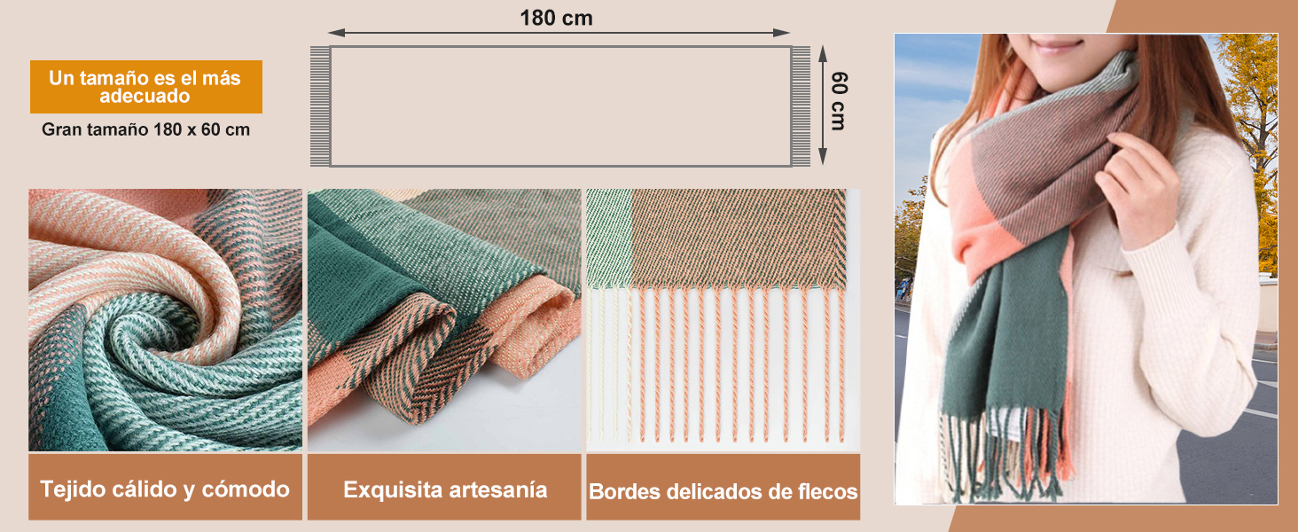 Bufandas para mujer