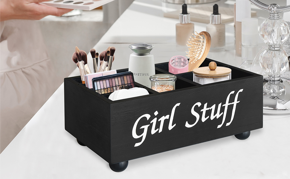 MEMOORIAL Tampon Holder for Bathroom, Shark Week Tampon Storage Pad Organizer for